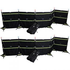 Quad 66' x 6' Barrier System