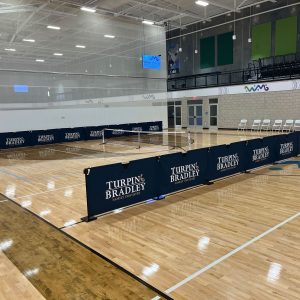 Full Fabric Pickleball Barrier