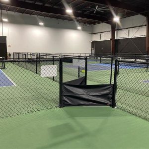 Frameless Court Barrier